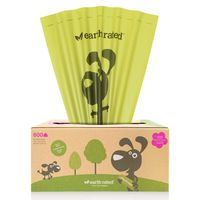 Earth Rated Dog Poop Bags Value Pack, 600 Dog Waste Bags On A Large Single Roll, Grab & Go, Guaranteed Leak-Proof, Lavender-Scented, Great for Backyard Pickups, Each Poop Bag Measures 8 x 13