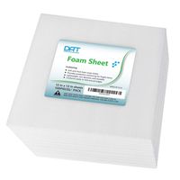 100 Pack Foam Sheets, DAT 12" x 12", 1/16" Thick, Foam Wrap Cushioning Material, Moving Supplies for Packing Storage and Shipping