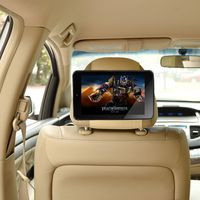 TFY Car Headrest Mount for Google Nexus 7 1st Generation Tablet, Fast-Attach Fast-Release Edition - Beige (Only Fits 2012 Version of Nexus 7)