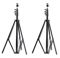MDW 2 Pcs Adjustable Light Stands for HTC VIVE/VIVE Pro 102 inches/260centimeters with 1/4 Tripod Mini Ball Head for HTC ViVE Base Station, Photo and Video New Version
