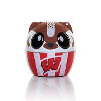 NCAA Bitty Boomer Wireless Bluetooth Speaker, Wisconsin Badgers