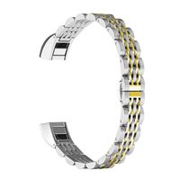 ImmSss Band Compatible for Fitbit Alta HR and Fitbit Alta for Women Men, Stainless Steel Jewelry Bracelet Band Compatible for Fitbit Alta HR and Fitbit Alta Smartwatch Fitness Tracker