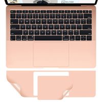 MacBook Air A1932 Palm Rest Skin, CASEBUY PalmRest Cover with Trackpad Protector for MacBook Air 13-inch Model A1932 2019 2018 Protective Vinyl Decal Cover Sticker, Rose Gold