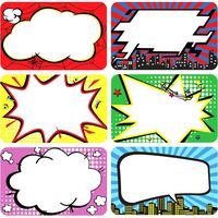 200Pcs Roll Name Tags Labels Perforation Line Design for School Office Home Stickers