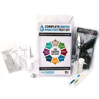 Drinking Water Test Kit - 10 Minute Testing For Lead Bacteria Pesticide Iron Copper and More
