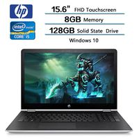 HP x360 2-in-1 Convertible Laptop 15.6 FHD Touchscreen, Intel Core i5-7200U, 8GB RAM, 128GB SSD, AMD Radeon 530 2GB Dedicated Graphics, Windows 10, Stylus Pen Included