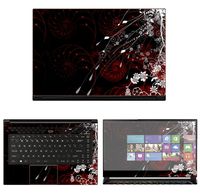 decalrus - Protective Decal Floral Skin Sticker for MSI GS65 Stealth Thin 8RF (15.6" Screen) case Cover wrap MSgs65stealthTHIN-20