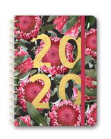 Orange Circle Studio 2020 Deluxe Compact Flexi Planner, Floral Expressions