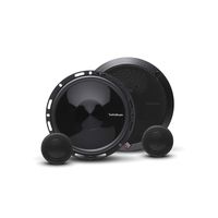 Rockford Fosgate P165-SE Punch 6.5" 2-Way Euro Fit Component Speaker System with External Crossover (Pair)
