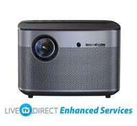 LiveTV.Direct Enhanced H2 Home Video Movie 4K Projector Native 1080p HD Android 3D Smart TV Projector Built-in Harman/Kardon Hi-Fi Stereo Speaker