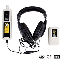 allsun Ultrasonic Leak Detector & Transmitter Air Water Dust Leak Pressure Headphone Accessory Kit LED Indication
