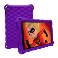 2019 All-New 7 Tablet Case - ANTIKE Light Weight Kids Shock Proof Cover for 7 Inch Display Tablet(Compatible with 7th Generation, 2017 Release/9th Generation, 2019 Release)(Purple)
