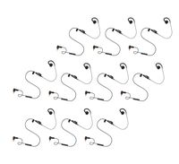10 Pack BOMMEOW BSE12-M12 C-Shape Swivel Style Earpiece Headset for Motorola Radio SL300 SL500 SL7550 SL7580