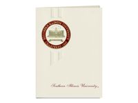 Signature Announcements Southern Illinois University Carbondale Graduation Announcements, Elegant style, Basic Pack 20 with Southern Illinois U. Seal Foil