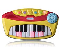 Playkidz Electronic Organ Music Keyboard for little kids - My First Piano - With Lights and Music, for children ages 18 Months+
