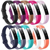 honecumi Watch Bands Compatible with Fitbit Alta/Alta HR Wristband Replacement Accessory Colorful Wrist Strap Smart Watch Bands for Fitbit Alta/Fitbit Alta HR Replacement Large Small Size