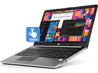 HP 15 Notebook, 15.6" SVA HD Touchscreen, AMD Quad-Core Ryzen 5 2500U Upto 3.6GHz, DVD-RW, HDMI, Card Reader, Wi-Fi, Bluetooth, Windows 10 Pro (16GB DDR4 | 128GB SSD | Windows 10 Pro)