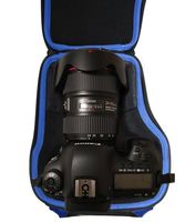 Alltravel DSLR Camera case compatible with Canon EOS 7D 6D 5D Mark II III IV 5DS R EF 24-105mm f/4 F4 L IS USM EF 24-70mm f/2.8L II USM DSLR Lens Kit, featured strong handle and shoulder strap