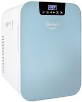 Cooluli Concord Blue 20 Liter Compact Cooler Warmer Mini Fridge for Bedroom, Office, Car, Dorm - Portable Makeup Skincare Fridge with Digital Temperature Control