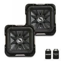 Kicker 11S12L74 Bundle - Two Solobaric L7 12" Dual 4-Ohm Subwoofers