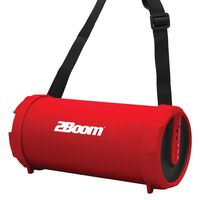 2BOOM BX320 Rechargeable Wireless Bluetooth Portable Outdoor Speaker (Red)