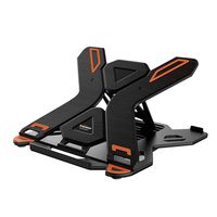 Laptop Stand TopMate Portable Laptop Riser 360° Swivel Base Adjustable Eye-Level Ergonomic Design Foldable Desktop Notebook Holder Mount with Phone Stand for Laptop Within 17"