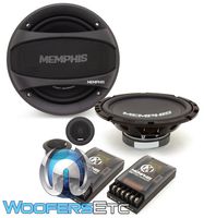 Memphis 15-SRX60C 6.5" 50W RMS Street Reference Series Component Speakers System