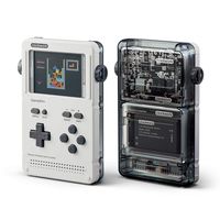 GameShell, Open Source Portable Game Console, Modular DIY Kit, Ideal for Indie Game Developers, Hackers and Retro Games Collectors (White)