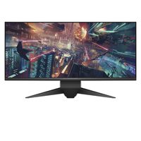 Alienware 1900R 34.1", Curved Gaming Monitor LED-Lit, WQHD 3440 x 1440p Resolution, 4ms 120Hz Overclocked Refresh Rate, NVIDIA G-Sync, 21:9 Aspect Ratio, HDMI, Display Port, 4x USB 3.0, AW3418DW