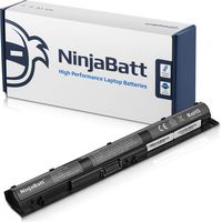 NinjaBatt Laptop Battery for HP KI04 800049-001 TPN-Q160 TPN-Q158 TPN-159 TPN-Q161 TPN-Q162 HSTNN-LB6R HSTNN-DB6T HSTNN-LB6S 800010-421 - High Performance [4 Cells/2200mAh/33Wh]