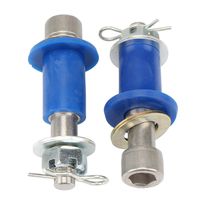 Engine Hood Hinge Pivot Bolt Kit Bushing Kit Set For Peterbilt 378 379 Universal