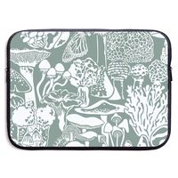 Xxh 13Inch Laptop Sleeve Case Mushroom City Neoprene Cover Bag Compatible MacBook Air/Pro