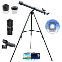 Galileo 700mm x 60mm Astro-Terrestrial Refractor Telescope