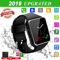 Android Smart Watch for Women Men, 2019 Bluetooth Smartwatch Smart Watches Touchscreen with Camera, Cell Phone Watch with SIM Card Slot Compatible Android Samsung iOS Phones XS 8 10 11 Note Adult