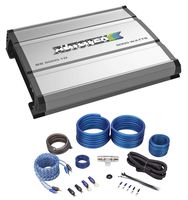 Autotek SS5000.1D 5000 Watt Mono Car Audio Amplifier 1-Ohm Class-D+Amp Wire Kit