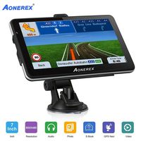 GPS Navigation for car (7 inch/8GB) Aonerex Vehicle GPS Navigation System with Built-in Lifetime Maps,FM Car Navigation and Spoken Turn-by-Turn Directions