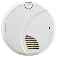 First Alert Smoke Detector, Photoelectric and Ionized Alarm | Hardwired with Battery Backup, BRK 3120B