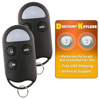 Discount Keyless Entry Remote Replacement Car Key Fob For Nissan Maxima Infiniti I30 A269ZJA078 (2 Pack)