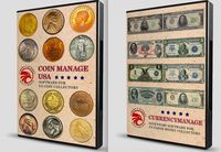 USA Numismatic Combo - CoinManage USA + CurrencyManage USA.