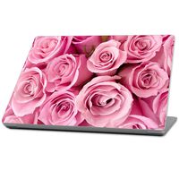 MightySkins Protective, Durable, and Unique Vinyl wrap cover Skin for Microsoft Surface Laptop (2017) 13.3" - Pink Roses, Pink (MISURLAP-Pink Roses)