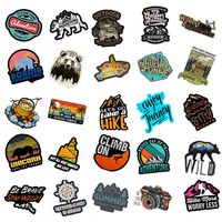 Water Bottle Stickers Vinyl Laptop Cute Aesthetic Waterproof Stickers Outdoor Adventure Style Pack for Boys Teens Kids（50pcs）
