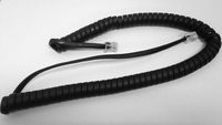 The VoIP Lounge Replacement 9 Foot Black Handset Receiver Coil Cord for NEC DSX DTH DTP DTU DTL DTR ITR Series Phone