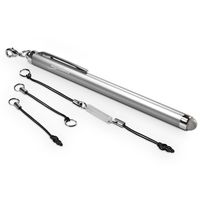 ASUS Transformer Pad Infinity 700 Stylus Pen, BoxWave [EverTouch Capacitive Stylus] Fiber Tip Capacitive Stylus Pen for ASUS Transformer Pad Infinity 700 - Metallic Silver