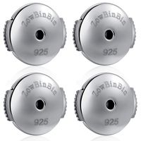 Earring Backs Earring Backs Locking Earring Backs Secure Earring Backs for Studs Sterling Silver Hypoallergenic Earring Backs Stud Earring Backs Safety Earring Backs Replacement Posts Earring Backs