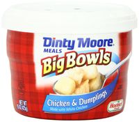 Dinty Moore Big Bowls Chicken & Dumplings, 15-Ounce Microwavable Bowls