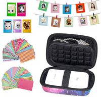 Brappo Carrying Case for Canon Ivy Mini CLIQ CLIQ+ Instant Camera Printer Wireless Bluetooth Mobile Portable Photo Printe (Nebula)