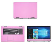 decalrus - Protective Decal for Dell Inspiron i7786 / 7786 (17.3" Screen) Laptop Pink Carbon Fiber Skin case Cover wrap CFdellInspiron17_i7786Pink