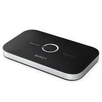 AUKEY Bluetooth Transmitter & Receiver, Wireless Stereo Audio Adapter Car Kit for Headphones, Speakers, TVs, Computers, MP3 Players, Phones, and More