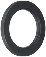 uxcell 2 Pcs 4 inches Dia Universal Black Plastic Speaker Spacer Adaptor Ring Mounting Bracket for Auto Car