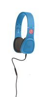 Outdoor Tech OT1450-EB Wired Audio Bajas Headphones, Electric Blue